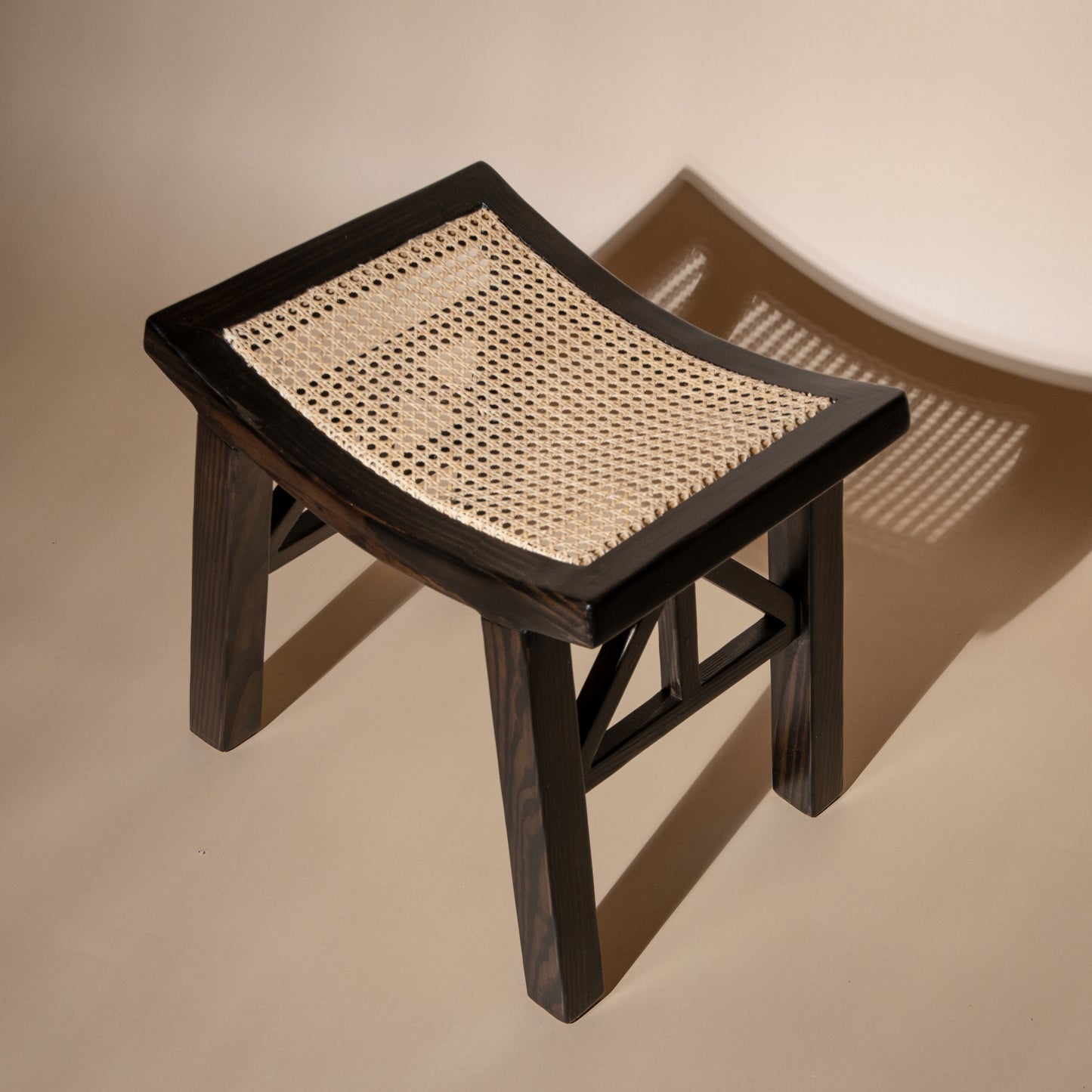 Wicker stool