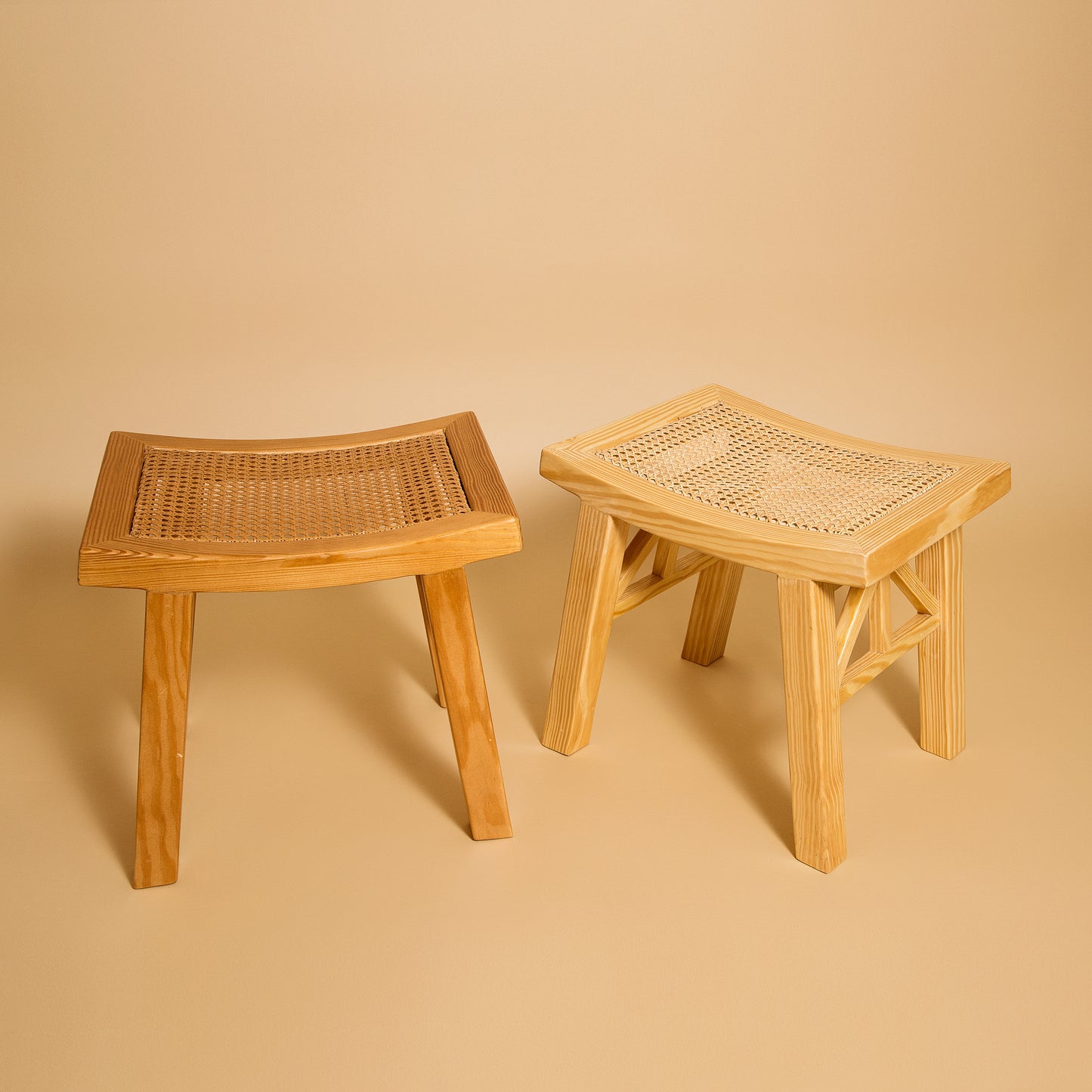 Wicker stool