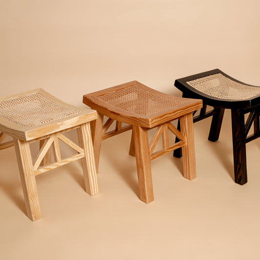 Wicker stool