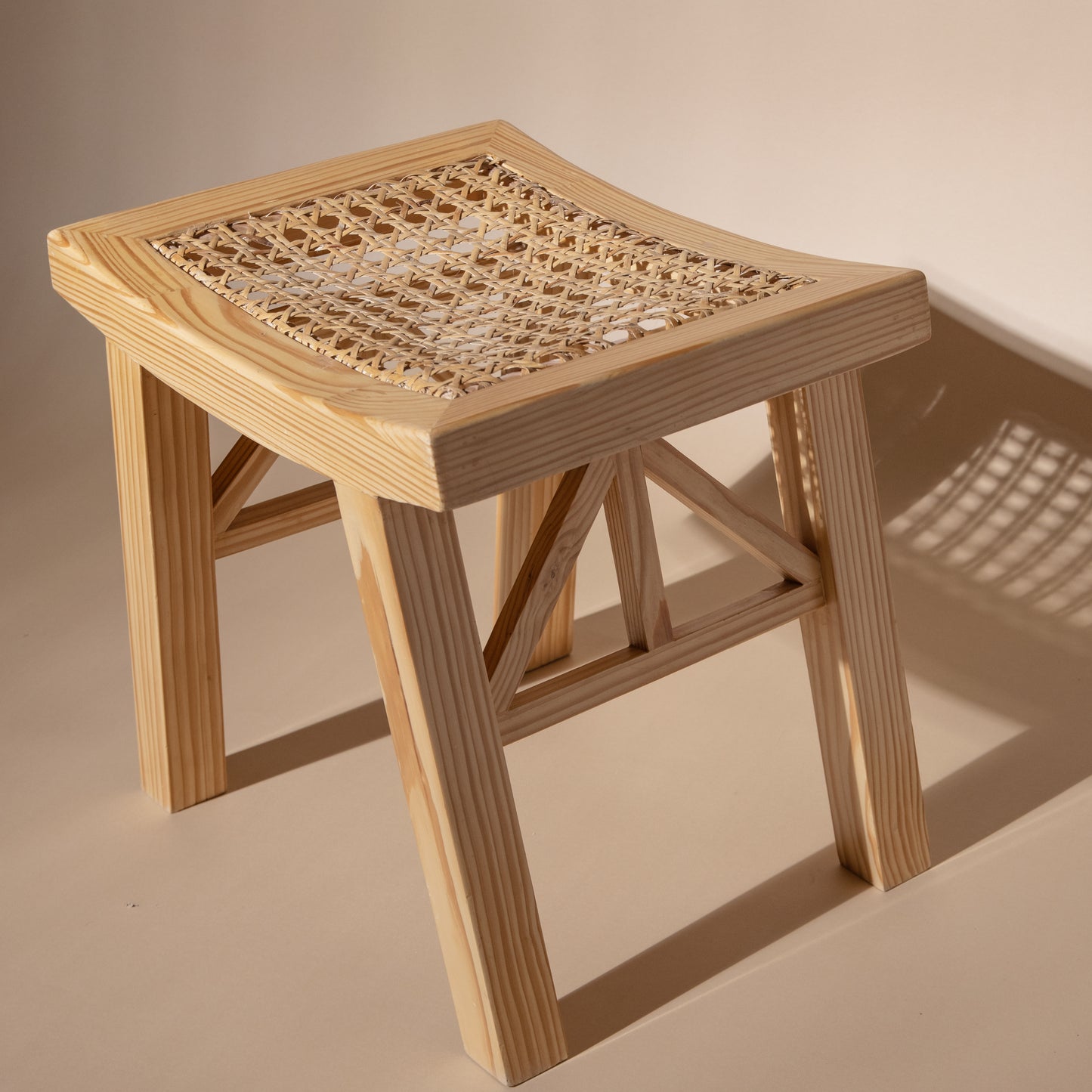 Wicker stool