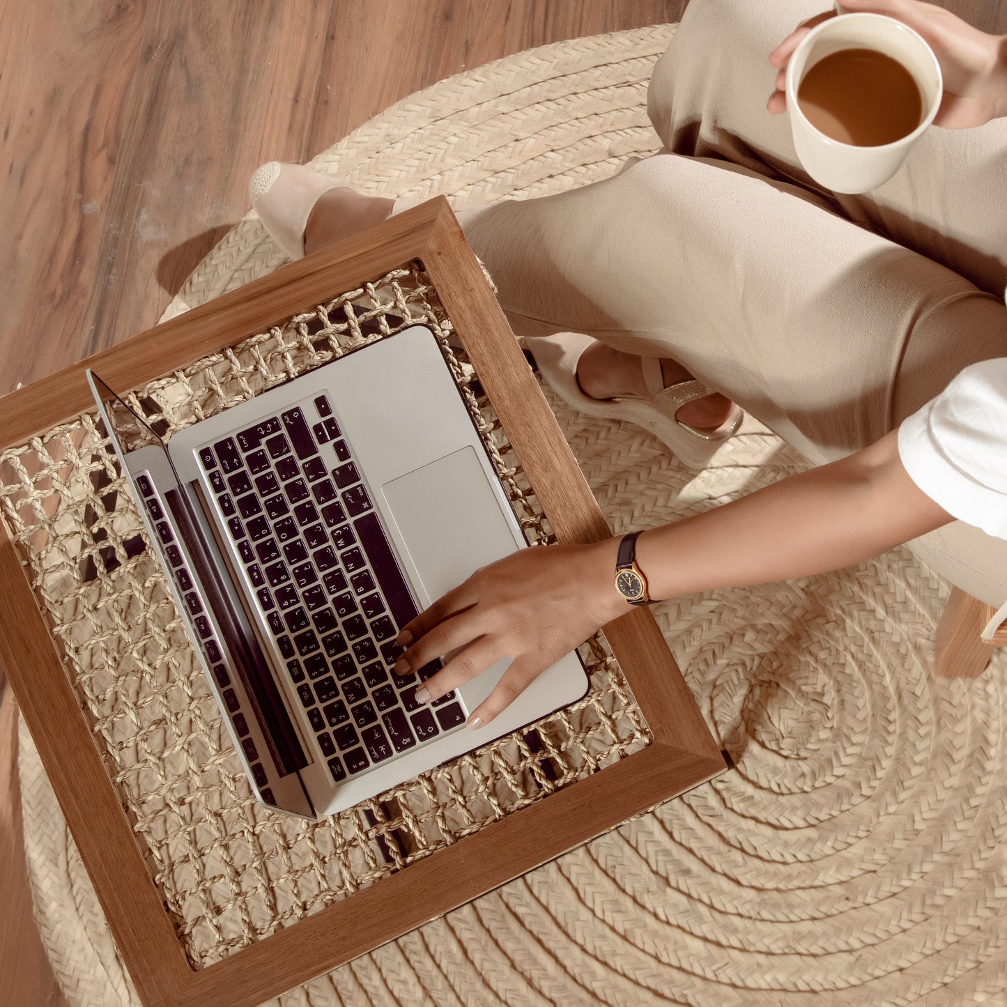 Wicker table