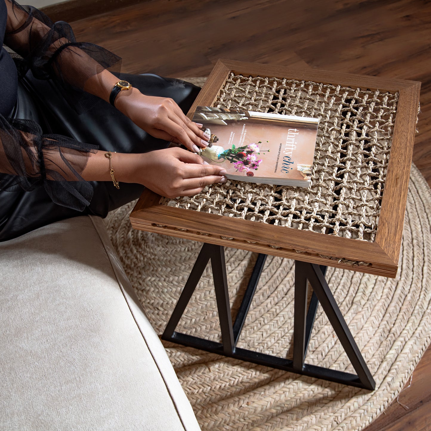 Wicker table