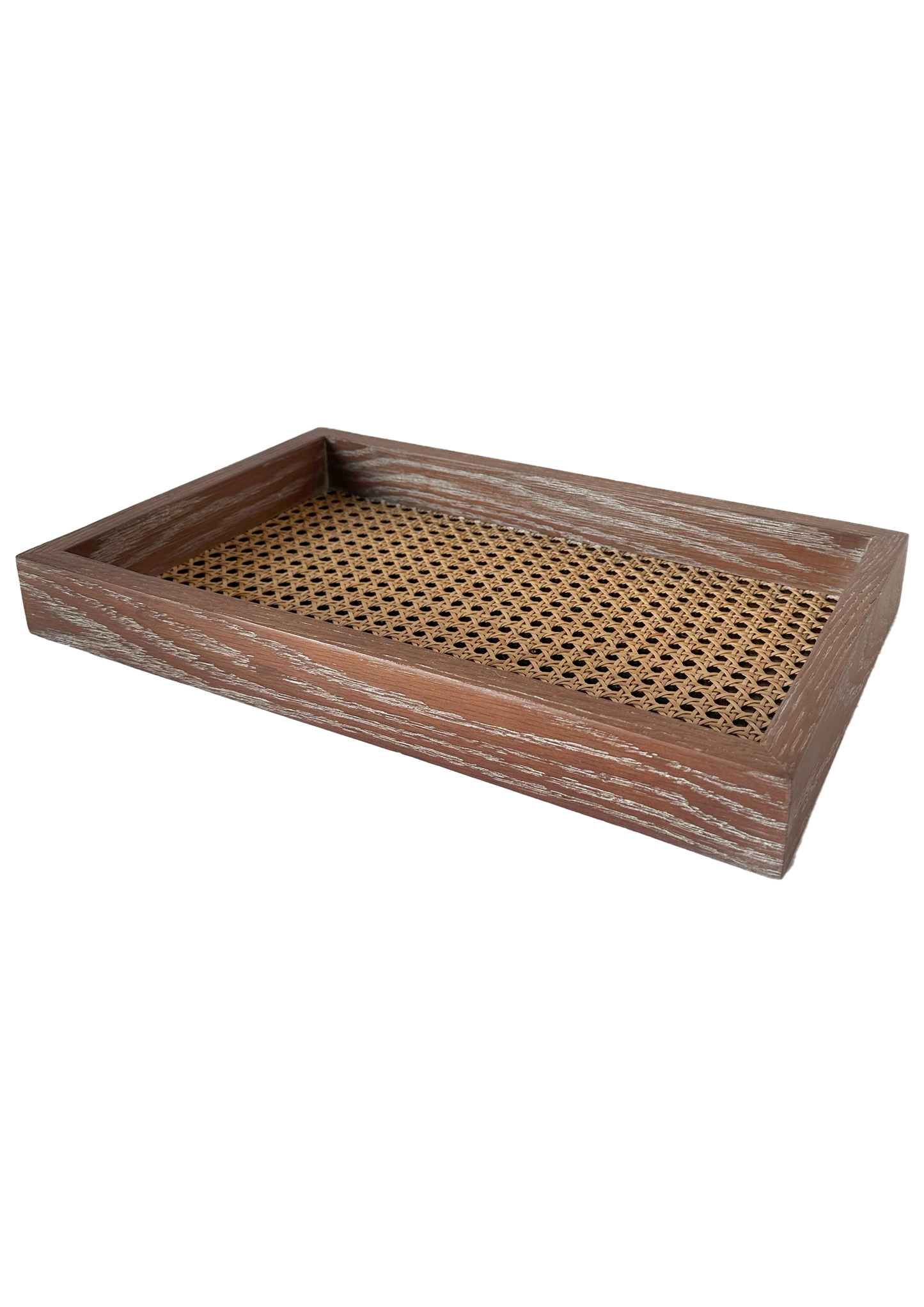 Oak Cané tray